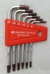 Swiss Tools PB410.H 8-25 6-PC Torx L-key Set Made. Fixed Price $49.99.