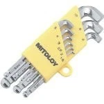 Koki Mitoloy L-shaped Hollow Wrench Ball-point Stubby Short Mm Holder 9P. Fixed Price $85.12.