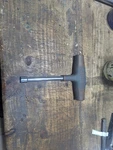 Vtg Craftsman Handle Wrench 7/16". Fixed Price $10.00.