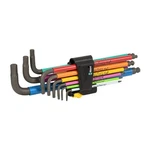 Wera 950/9 Hex-plus Multicolor L-key Set Sae Pieces 05022640001. Fixed Price $42.85.