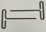 Eklind 2-PIECE 1/4" 6" T-handle T-key Hex Allen Lot Set 31616 Usa. Fixed Price $9.95.