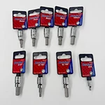 Duralast Hex Bit Sockets 6 Point 3/8" Drive 9 Pieces Sae & Metric Read* Mixed. Fixed Price $30.56.