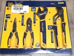Irwin / Visegrip 4PC Pro Comfort Pliers & Adjustable Wrench Set #2078705. Fixed Price $69.99.