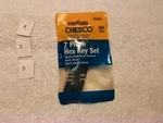 Chesco 88022 7PC Hex Key Set Sae Usa. Fixed Price $9.99.