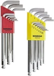 Bondhus 22PC Ball End Hex Key L-wrench Set Briteguard 26999 Metric Sae Inch Usa. Fixed Price $44.99.