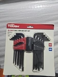 Brand New Sealed Hyper Tough Heavy Duty 26 Piece Ball End Hex Key Set Tools. Fixed Price $25.00.