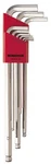 17099 Set Of Balldriver Lwrenches With Briteguard Finish Extra Long Length Siz. Fixed Price $28.26.