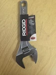 Ridgid 86902 6-INCH Adjustable Wrench. Fixed Price $29.99.