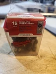 Milwaukee 48-32-5003 1-IN Phillips #2 Shockwave Insert Screw Bit 15-PACK. Fixed Price $15.00.