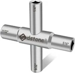 Sdstone 4 Way Sillcock Key,steel Water For Valve, Faucet, 1PACK, Silver. Fixed Price $13.29.