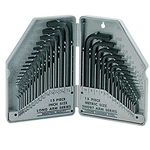 Eclipse 900-038 30 Piece Hex Key Set Sae (fractional), Metric (mm). Fixed Price $38.00.