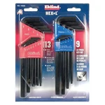 Eklind 10222 22-PIECE Combination Hex-l Key Set, Metric And Sae Color Coded Sets. Fixed Price $15.59.