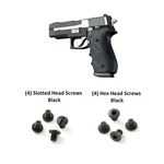 Hogue #20000 Rubber Grip For Sig P220 Da/sa & Dak, Black W/choice Of Screws. Fixed Price $28.95.