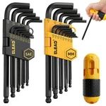 Elead Allen Wrench Hex Key Set - Metric & Sae Size, Yellow+black. Fixed Price $22.70.
