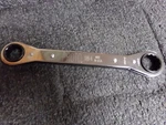 Stanley Proto J1195-A 12 Point Ratcheting Box Wrench 3/4 7/8 (c). Fixed Price $25.00.