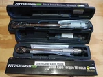 Pittsburg Pro Torque Wrench Set Of Two, 1/4" 3/8" Drive Click Type Snap Socket. Fixed Price $45.89.