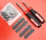 New 61 Piece Craftsman Magnetic Hex 1/4" Driver Spinner Handle Bit Set. Fixed Price $21.43.