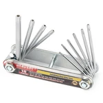 10 Pc Folding Locking Torx Hex Key Allen Wrench Driver Set Tamper Resistant. Fixed Price $8.98.