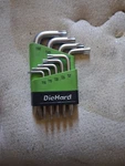 Diehard 9 Pc Star Key Set, DH50007, Storage Caddy, Ball End. Shorties. Fixed Price $12.99.