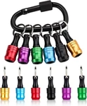 Katerk 6PCS Bit Holder With Carabiner Socket For Mens Key Chain Size, Classic. Fixed Price $15.66.