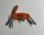 16PC Folding Allen Wrench Sets Metric Standard Sae. Fixed Price $9.99.