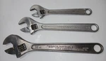 3 Vintage Jh Williams "superjustable" Adjustable Wrenches 12" 10" & 8". Fixed Price $32.95.