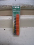 New Allen Tools 11PC 1/4 & 5/16 Drive Torx Bit Set P/n: 58199 Orange. Fixed Price $19.99.