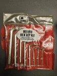 Vintage Kd Tools 8 Piece Metric Hex Key / Allen Wrench Set No. 46. Fixed Price $10.95.