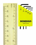 Bondhus 35393 5PC Micro Mini Hex L Wrench Set Sae 5/64" To .028. Fixed Price $9.92.