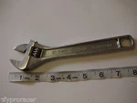 Powerbuilt 644041 - Adjustable Wrench 8" 200MM. Fixed Price $12.94.
