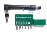 9 Pc Off Set Double End Tamperproof Crv Star Bit Belt Clip Screw Wrench. Fixed Price $8.99.