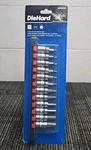 Diehard DHP55089 (3/8" Drive) 12PC Sae Hex Bit Socket Set. Fixed Price $24.99.