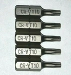 Silverhill Tools A5B5PT10 Pack T10S Point Security Bits. Fixed Price $8.99.