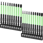 20 Metric & Sae Allen Wrench Drill Bit Set 1/4" Hex Shank Long Impact.... Fixed Price $37.83.
