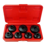 7-PIECE Oil Filter Socket Set Includes 24MM,27MM,29MM,30MM,32MM,36MM,38MM. Ca.... Fixed Price $24.93.