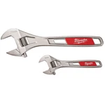 Milwaukee 48-22-7400 6 And 10-INCH Parallel Jaw Adjustable Wrench Set 2PC. Fixed Price $36.97.