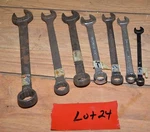 7 All Williams Quality Us Wrench Set Snap-on Brand Mechanics Vintage Tool Lot. Fixed Price $39.99.