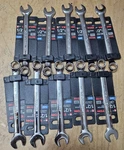 New Tekton Box Of 10 1/2" Combination Wrenches Drop Forged Carbon Steel. Fixed Price $49.00.