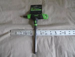 (1) New Greenlee 5/16" T-handle Ball End Hex Key Wrench 0254-50 (pkg). Fixed Price $22.90.