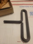 New Vintage Eklind T-handle Hex Key 3/8 3" Edp No. 31324 #398E. Fixed Price $12.00.