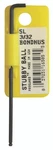 Bondhus 16507, 1/8" Stubby Ball End L-wrench, Piece. Fixed Price $7.47.