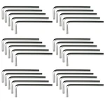 Bociloy 100PCS Allen Wrench L-shaped Hex Key Set, 2MM, Silver. Fixed Price $11.05.