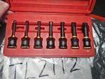Neiko Tools Pro Grade 3/8" Hex Driver Impact Socket Bit Set (TL2112). Fixed Price $21.95.