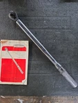 Vtg Sears Craftsman Commercial 1/2" Drive Torque Wrench #44441 Usa. Fixed Price $40.00.