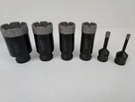 6PCS Diamond Dry Drilling Bits Ceramic Tile Marble Hole Saw Cutter Tools. Fixed Price $64.00.