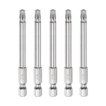 Harfington 5PCS Security Torx 1/4" Hex Shank 3" Long Drill Bits T27. Fixed Price $15.27.