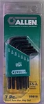 Allen 59816 Short Key Set 7 Pieces, 5/64 To 3/16 In Hex, Alloy Steel Usa. Fixed Price $5.00.
