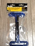 Titan 6PC Metric T-handle Hex Key Set W/ Comfort Grip Handles To 6MM #12769. Fixed Price $27.89.