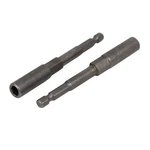 Uxcell 1/4-INCH Hexagon Shank 7MM Deep Socket 100MM Length Metal. Fixed Price $15.83.