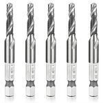 Hymnorq 5-PIECE M5 High-speed Steel Combination Tap And Drill Bit Set, 0.8MM. Fixed Price $16.85.